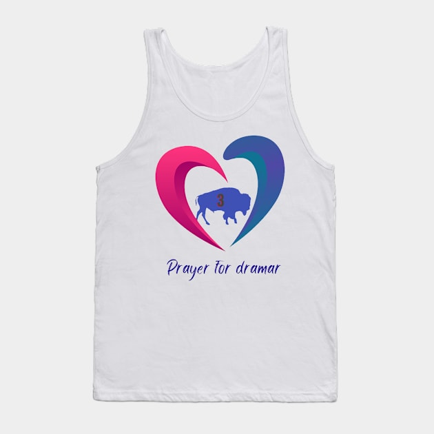 pray for damar hamlin 3 BUFFALO Tank Top by KaniaAbbi